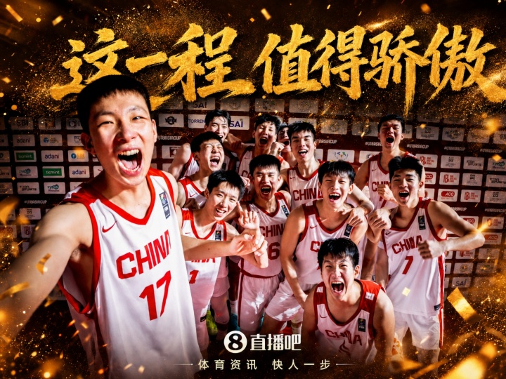 U19世界杯加油~中国U18男篮时隔12年重回亚洲杯决赛 最终获得亚军